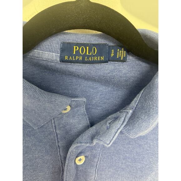 Polo Ralph Lauren Men's Blue,Logo, Collared Shirt Size SP Classic Fit - Picture 4 of 6